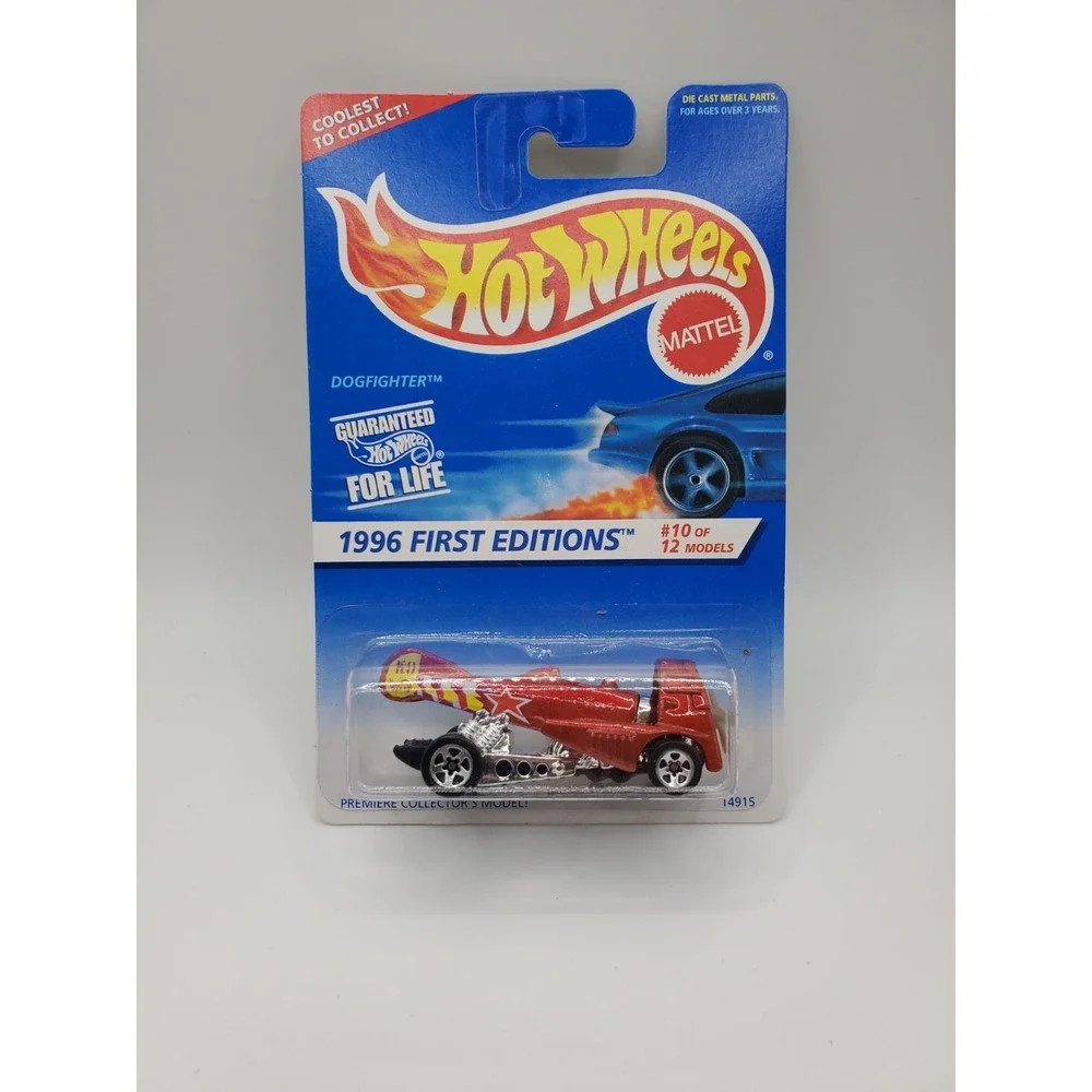 Hot Wheels 1996 First Editions Dogfighter #375 1:64 Diecast Car